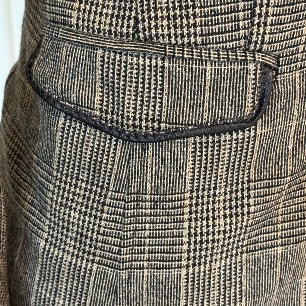 Dismero Metallic Plaid Jacket - Picture 9 of 10